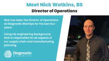 Introducing Nick Watkins, Director of Operations